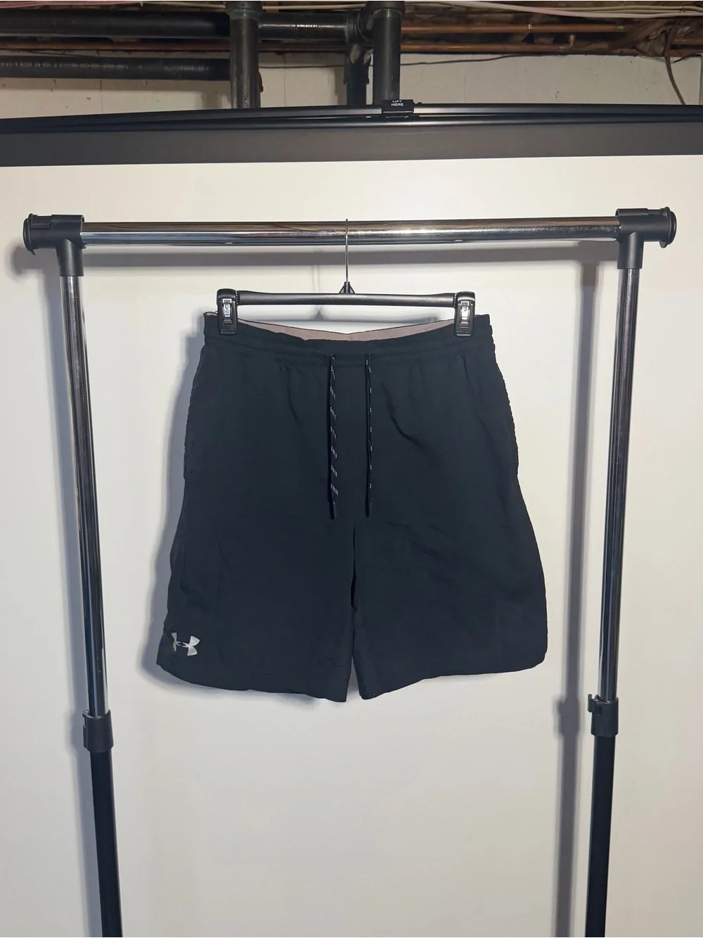 Under Armour Launch Run Shorts Black Men’s Large Performance Running Shorts